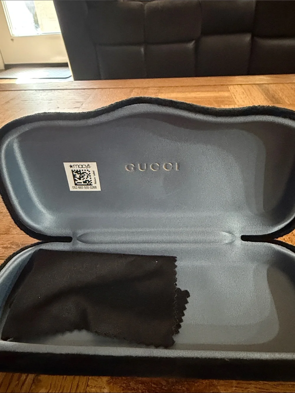 Gucci Black Sunglasses with Dark Lenses